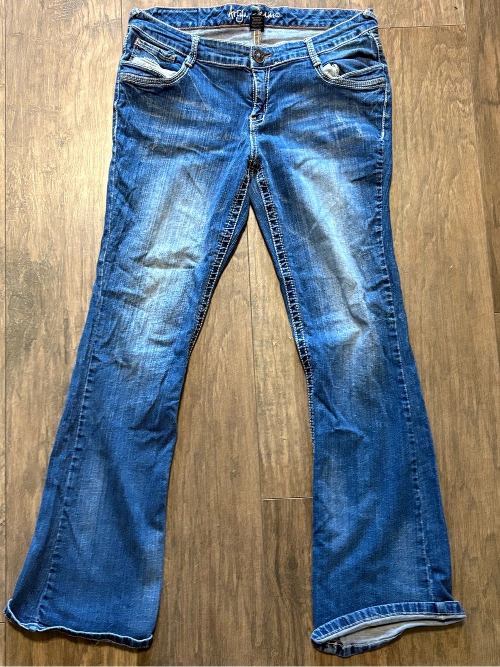 Y2K Ariya Classic Women's Blue Bootcut Jeans